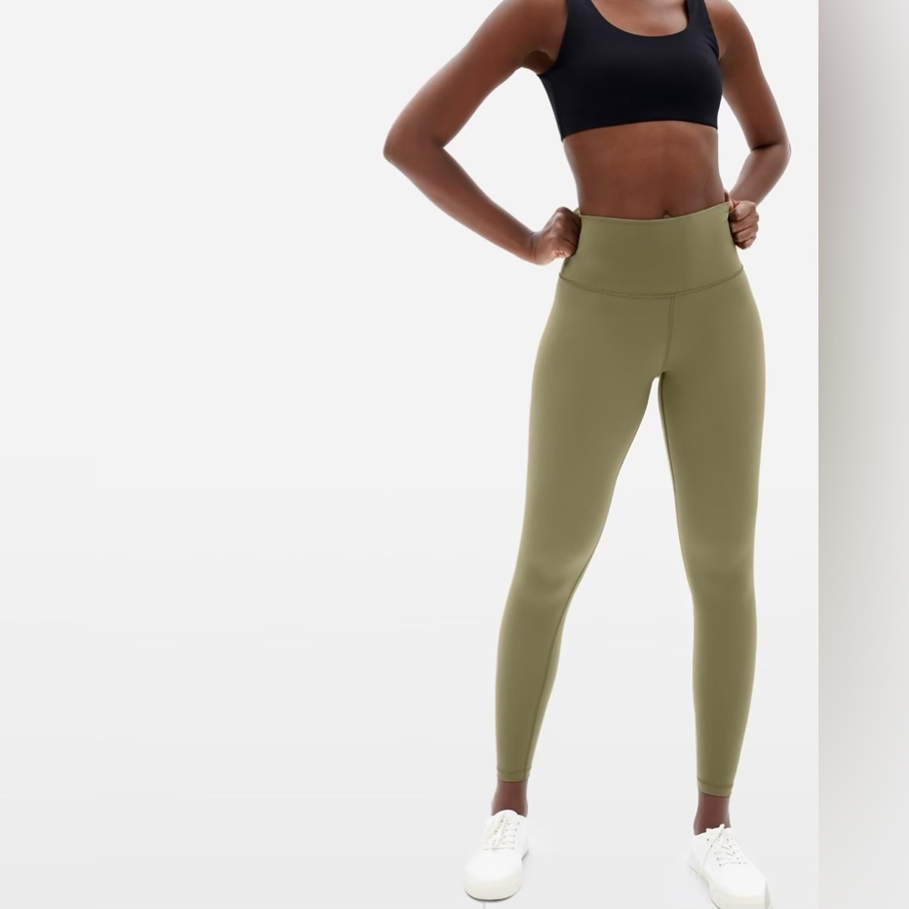 Everlane The Perform Legging Lichen Green